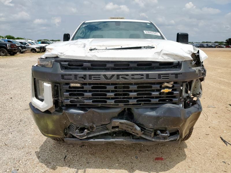 1GC0WLE76NF298791 - 2022 CHEVROLET SILVERADO C2500 HEAVY DUTY WHITE photo 5