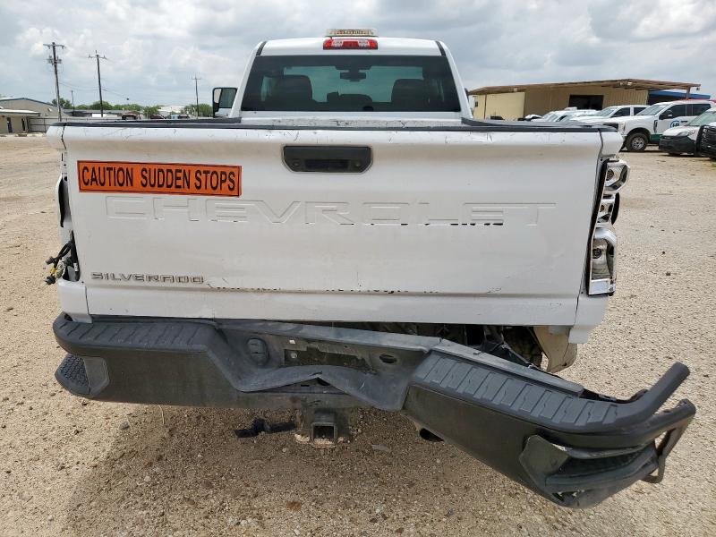 1GC0WLE76NF298791 - 2022 CHEVROLET SILVERADO C2500 HEAVY DUTY WHITE photo 6