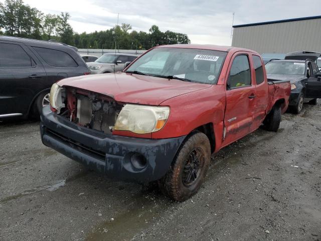 5TETX22NX9Z632725 - 2009 TOYOTA TACOMA ACCESS CAB წითელი ფოტო 1