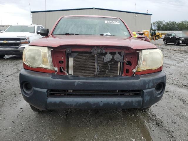 5TETX22NX9Z632725 - 2009 TOYOTA TACOMA ACCESS CAB წითელი ფოტო 5