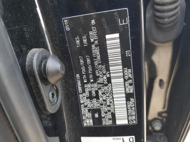 JTEBU5JR7K5729606 - 2019 TOYOTA 4RUNNER SR5/SR5 PREMIUM Қара фото 13