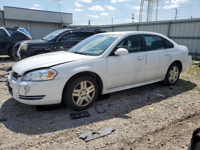 2G1WB5E31E1181859 - 2014 CHEVROLET IMPALA LIM LT WHITE photo 1