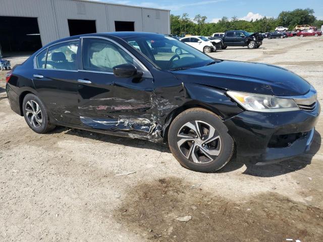 1HGCR2F33GA007949 - 2016 HONDA ACCORD LX BLACK photo 4