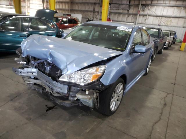 4S3BMBL62B3221240 - 2011 SUBARU LEGACY 2.5I LIMITED BLUE photo 2