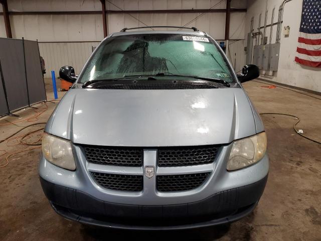 1D4GP25343B171824 - 2003 DODGE CARAVAN SE BLUE photo 5