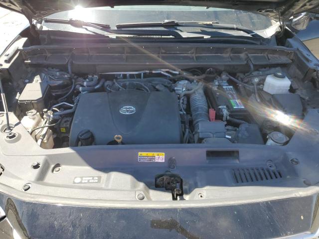 5TDHZRAH0NS551101 - 2022 TOYOTA HIGHLANDER XLE BLACK photo 12