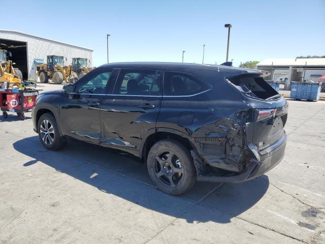 5TDHZRAH0NS551101 - 2022 TOYOTA HIGHLANDER XLE BLACK photo 2