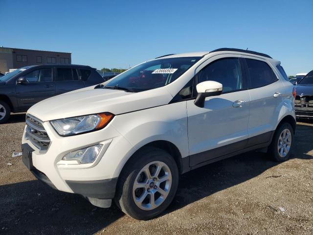 MAJ6P1UL3JC228659 - 2018 FORD ECOSPORT SE WHITE photo 1