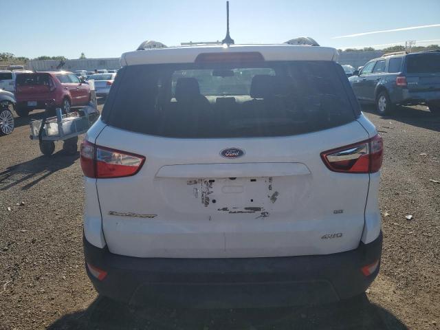 MAJ6P1UL3JC228659 - 2018 FORD ECOSPORT SE WHITE photo 6