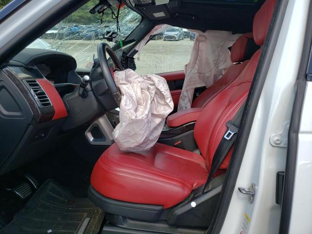 SALGV5SEXLA586171 - 2020 LAND ROVER RANGE ROVE AUTOBIOGRAPHY WHITE photo 7