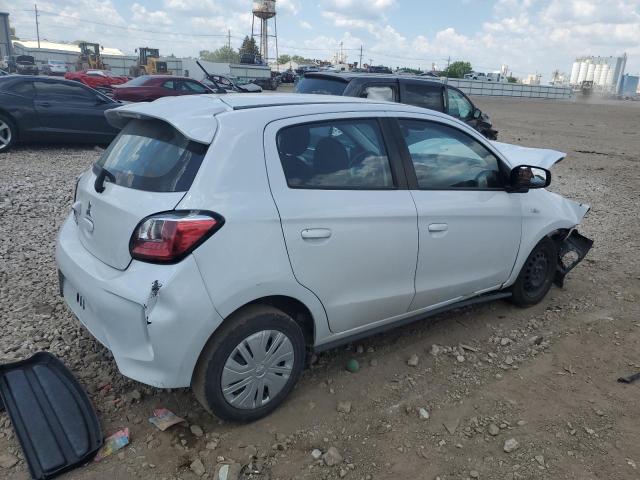 ML32AUHJ6PH001839 - 2023 MITSUBISHI MIRAGE ES WHITE photo 3