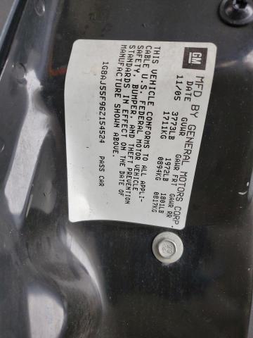 1G8AJ55F96Z154524 - 2006 SATURN ION LEVEL 2 GRAY photo 12