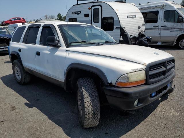 1B4HS28N41F644783 - 2001 DODGE DURANGO WHITE photo 4