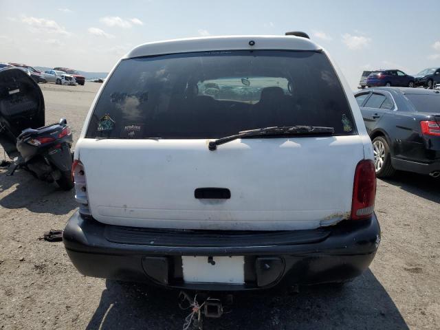 1B4HS28N41F644783 - 2001 DODGE DURANGO WHITE photo 6