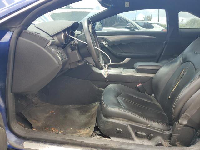 1G6DJ1E33D0167159 - 2013 CADILLAC CTS PERFORMANCE COLLECTION Көк фото 7