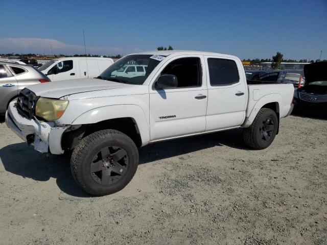 3TMJU62N17M041152 - 2007 TOYOTA TACOMA DOUBLE CAB PRERUNNER WHITE photo 1
