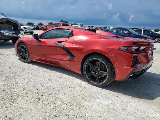 1G1YB3D46P5116904 - 2023 CHEVROLET CORVETTE STINGRAY 2LT RED photo 2