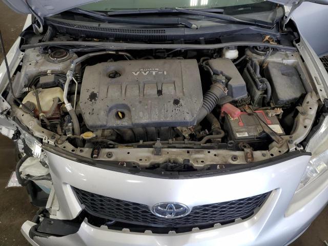 1NXBU4EE3AZ261024 - 2010 TOYOTA COROLLA BASE 银色 照片 11