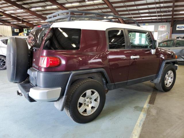 JTEBU11F070037173 - 2007 TOYOTA FJ CRUISER MAROON photo 3