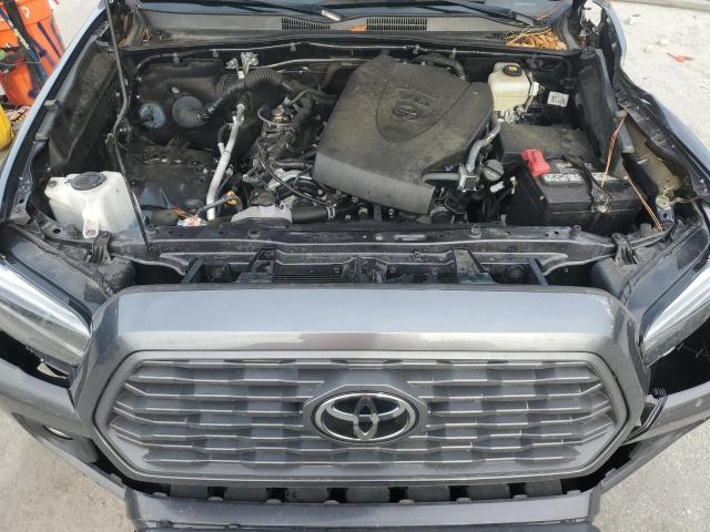 3TMCZ5AN3MM447368 - 2021 TOYOTA TACOMA DOUBLE CAB GRAY photo 11