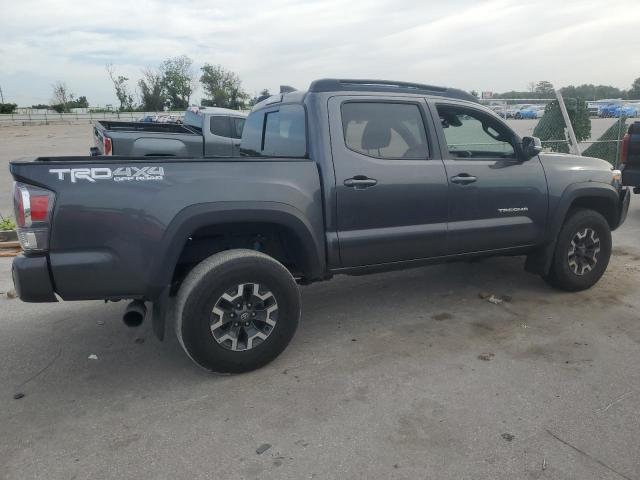 3TMCZ5AN3MM447368 - 2021 TOYOTA TACOMA DOUBLE CAB GRAY photo 3