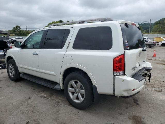 5N1BA0ND8FN612892 - 2015 NISSAN ARMADA SV WHITE photo 2