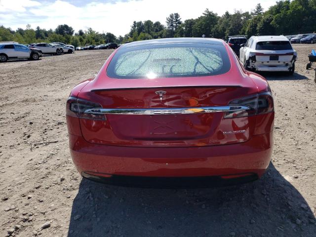 5YJSA1E48KF332022 - 2019 TESLA MODEL S Կարմիր լուսանկար 6