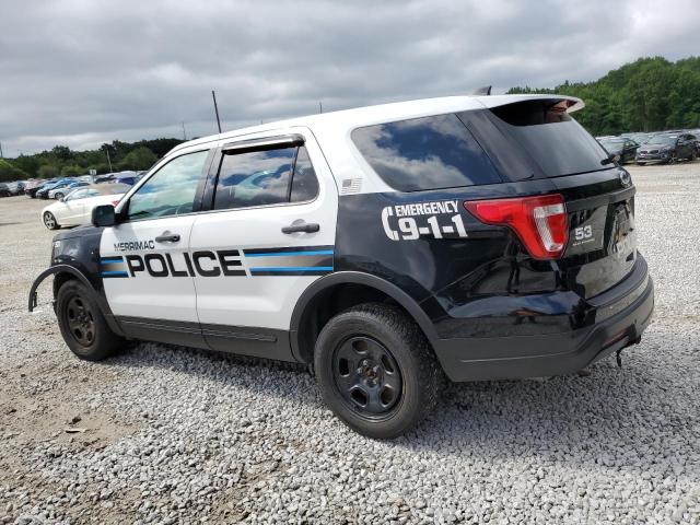 1FM5K8AR1JGB47637 - 2018 FORD EXPLORER POLICE INTERCEPTOR 双色 照片 2