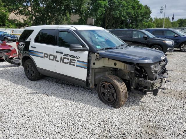 1FM5K8AR1JGB47637 - 2018 FORD EXPLORER POLICE INTERCEPTOR 双色 照片 4