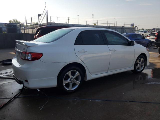 5YFBU4EE8DP166027 - 2013 TOYOTA COROLLA BASE أبيض صورة 3