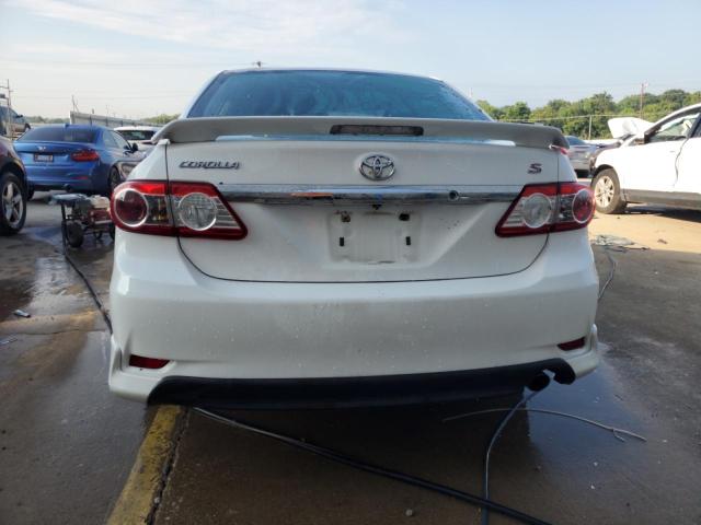 5YFBU4EE8DP166027 - 2013 TOYOTA COROLLA BASE أبيض صورة 6