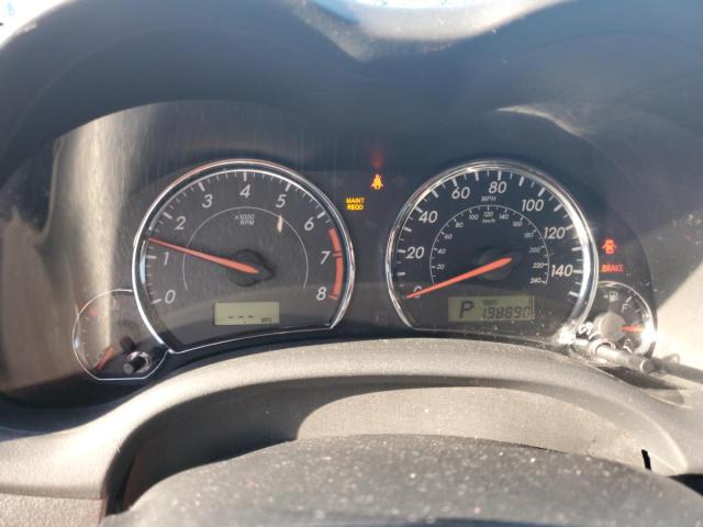 5YFBU4EE8DP166027 - 2013 TOYOTA COROLLA BASE أبيض صورة 9