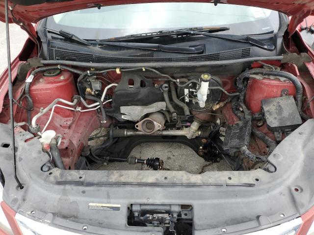 3N1AB7AP0FL670066 - 2015 NISSAN SENTRA S MAROON photo 11