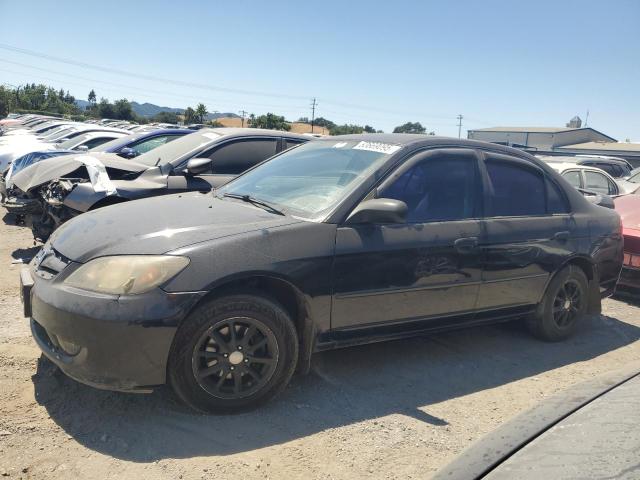 2HGES16365H614157 - 2005 HONDA CIVIC DX VP Սև լուսանկար 1