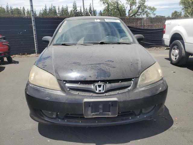 2HGES16365H614157 - 2005 HONDA CIVIC DX VP Սև լուսանկար 5