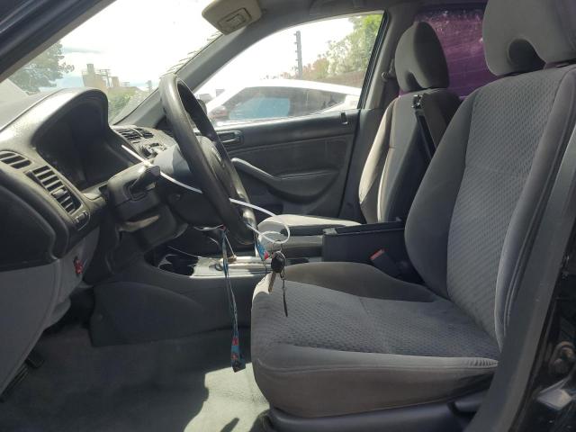 2HGES16365H614157 - 2005 HONDA CIVIC DX VP Սև լուսանկար 7