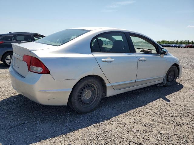 2HGFA15069H008572 - 2009 HONDA CIVIC EXL SILVER photo 3