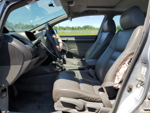 2HGFA15069H008572 - 2009 HONDA CIVIC EXL SILVER photo 7