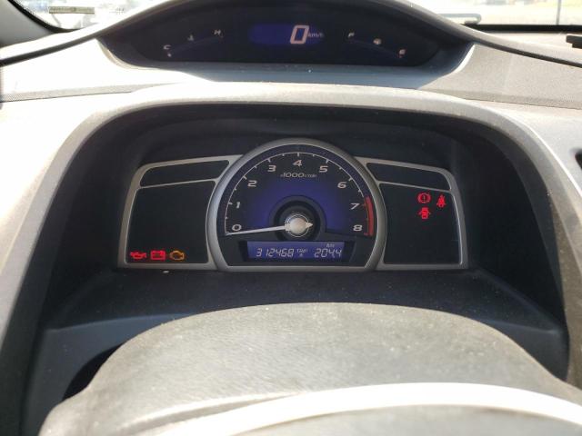 2HGFA15069H008572 - 2009 HONDA CIVIC EXL SILVER photo 9