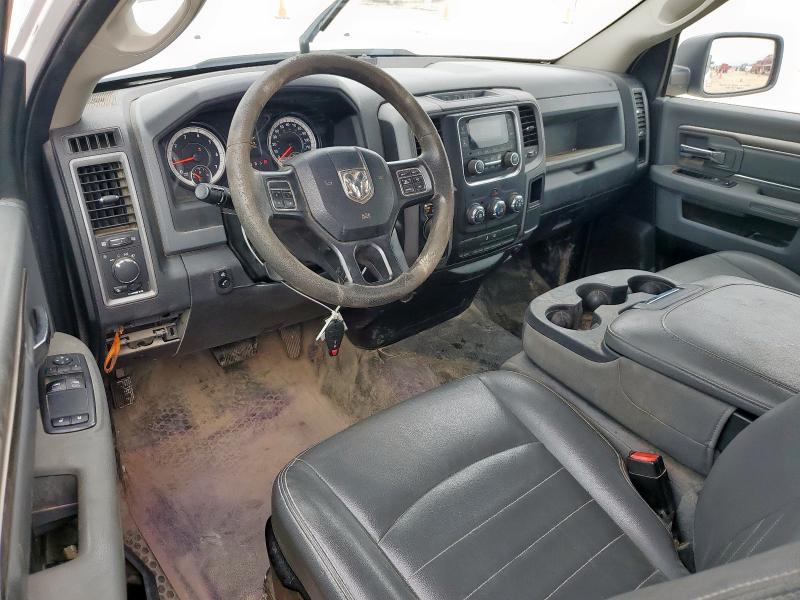 3C6JR6DT8KG507218 - 2019 RAM 1500 CLASS TRADESMAN Weiß Foto 8