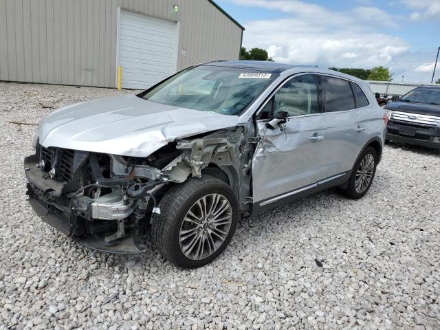 2LMTJ8LR8GBL39374 - 2016 LINCOLN MKX RESERVE Gümüş fotoğraf 1