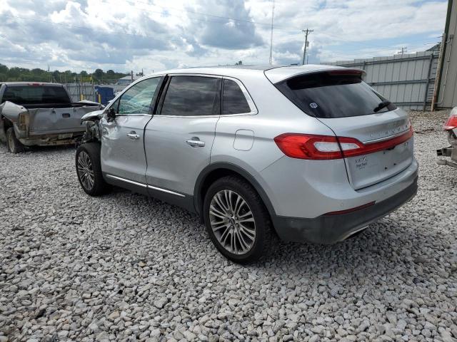 2LMTJ8LR8GBL39374 - 2016 LINCOLN MKX RESERVE Gümüş fotoğraf 2
