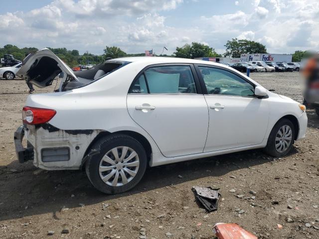 2T1BU4EE9DC966948 - 2013 TOYOTA COROLLA BASE Белый фото 3