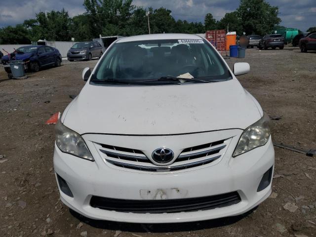 2T1BU4EE9DC966948 - 2013 TOYOTA COROLLA BASE Белый фото 5