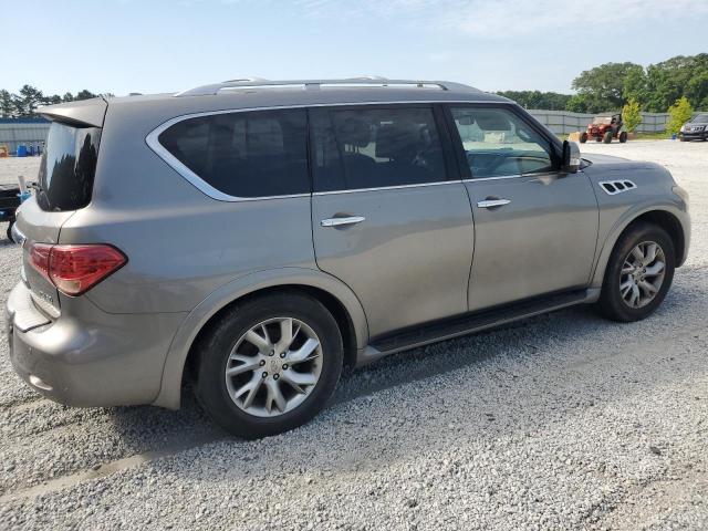 JN8AZ2NC3E9352666 - 2014 INFINITI QX80 GRAY photo 3