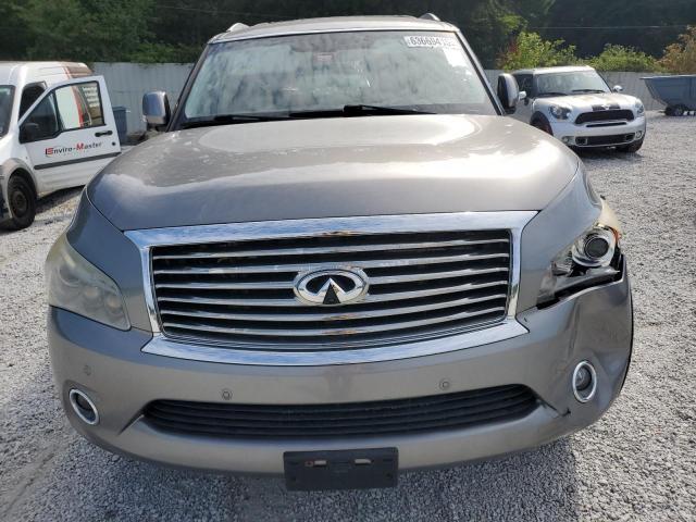 JN8AZ2NC3E9352666 - 2014 INFINITI QX80 GRAY photo 5