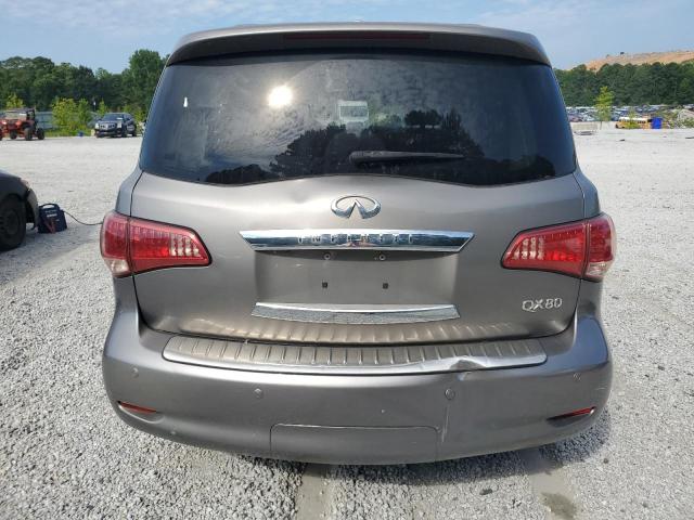 JN8AZ2NC3E9352666 - 2014 INFINITI QX80 GRAY photo 6