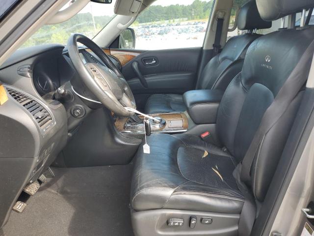JN8AZ2NC3E9352666 - 2014 INFINITI QX80 GRAY photo 7