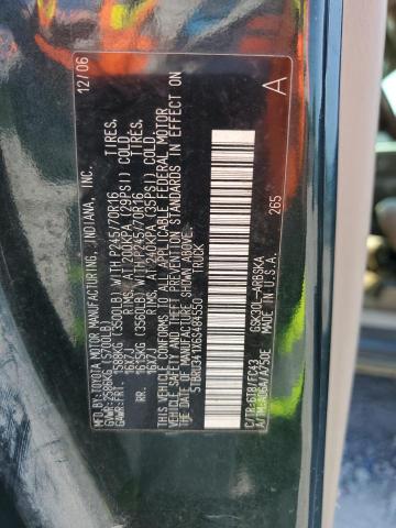 5TBRU341X6S484550 - 2006 TOYOTA TUNDRA ACCESS CAB SR5 GREEN photo 12