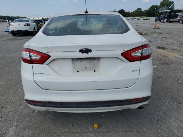 3FA6P0H71FR164136 - 2015 FORD FUSION SE WHITE photo 6